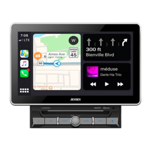 10.1″ CD/DVD Multimedia Receiver with Apple CarPlay and Android Auto – CAR8000